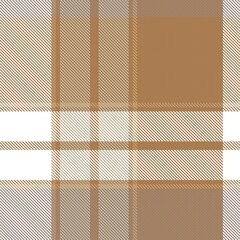 Brown Asymmetric Plaid textured Seamless Pattern