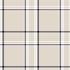 Brown Asymmetric Plaid textured Seamless Pattern