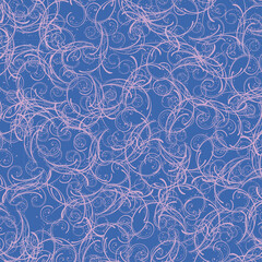 Spiral seamless vector pattern.