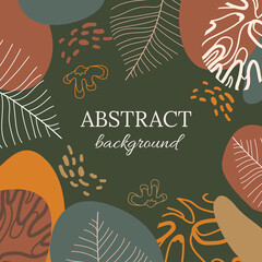 Editable social media frames, post templates. Boho elegant background. Layout for business : new arrival, new collection, sale, shop now, follow us. For fashion shops, brand. 