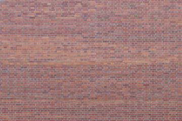 Red brick wall texture, background