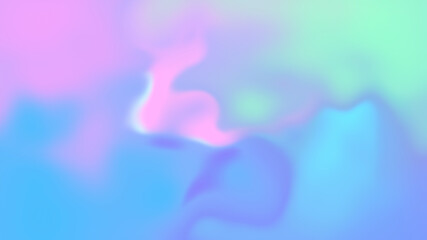 Fluid Neon Gradient Iridescent Backdrop