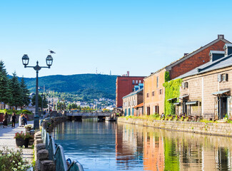 Obraz premium 北海道 小樽運河
