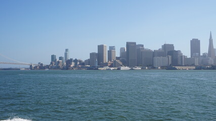 Obraz premium city skyline