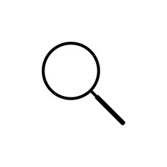 Search Icon. Magnifying Glass Icon. SVG Icon.