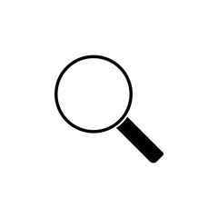 Search Icon. Magnifying Glass Icon. SVG Icon.