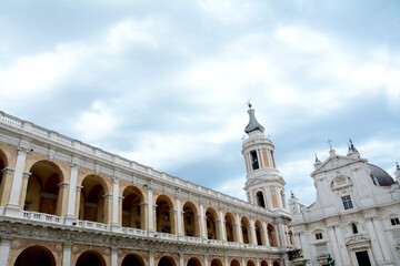 Italy / Loreto – June 28, 2017: Loreto is famous for hosting the Basilica of the Holy House, one...