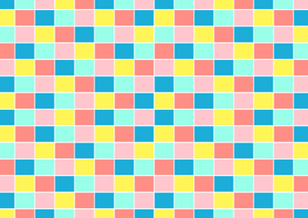 パステル格子背景