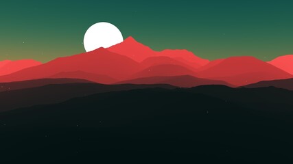 Red Sunset