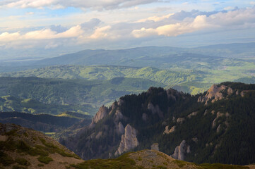 Landscape Mountains, Ciucas, Transylvania, Romania