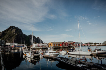 Fototapeta na wymiar Lofoty, Norwegia