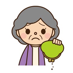 女性 金欠 財布