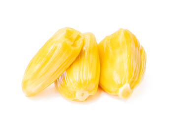 Ripe Jackfruit isolated on white background