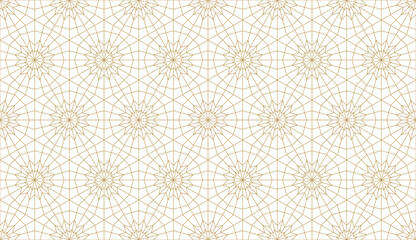 Seamless original pattern in authentic arabian style. - obrazy, fototapety, plakaty