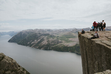 Preikestolen, Norwegia