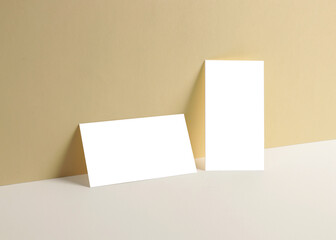 명함 3D 목업 명함디자인 포트폴리오 템플릿