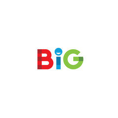Big and Happy People logo or wordmark design
