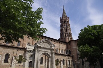 Fototapeta na wymiar Basilique Saint Sernin