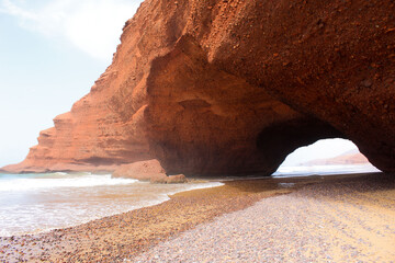 cave in the ocean