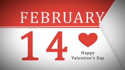 Valentines Day Page Turn