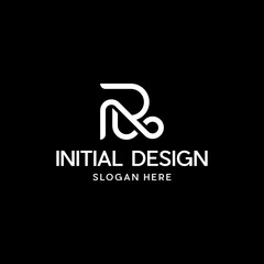 Letter R Minimalist Logo Design
