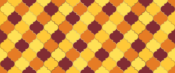 Eid Mubarak Muslim Decoration. Persian Mosque Window Tile. Ramadan Traditional