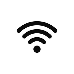 Wifi icon vector. Wireless sign