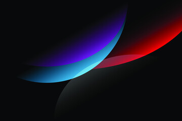 geometric dynamic background with gradient elements