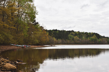 lake in autumn
