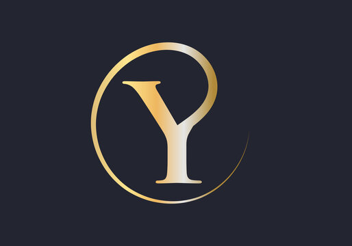 Monogram letter Y logo design Vector. Y letter logo design with modern trendy