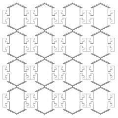 Obraz premium Luxury design Ornaments, Aztecs pattern background