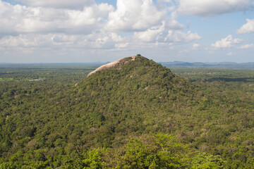 Sigiriya, ion Rock plateau on Sri Lanka