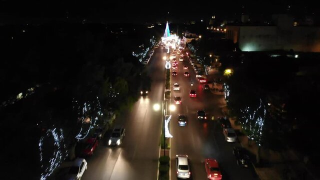Iluminaci&oacute;n nocturna de M&eacute;rida, Yucat&aacute;n