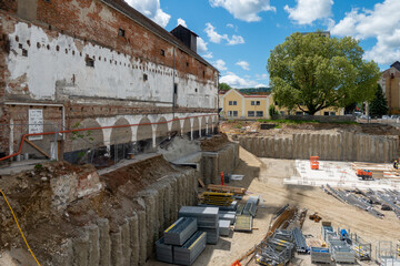 Construction site . Großbaustelle . Graz-Reininghaus
