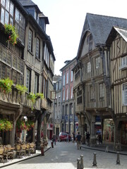 Dinan, Francia. Bonita ciudad de la bretaña francesa.