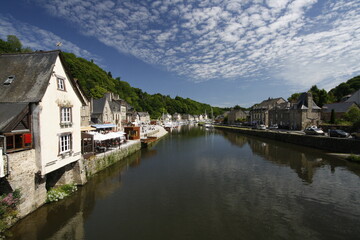 Dinan, Francia. Bonita ciudad de la bretaña francesa.