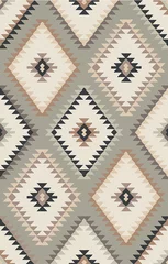 Printed kitchen splashbacks Boho Style Carpet bathmat and Rug Boho style ethnic design pattern with distressed woven texture and effect 