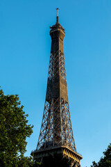 Fototapeta na wymiar Paris, France. The Eiffel tower.