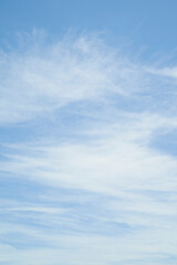 blue sky with clouds