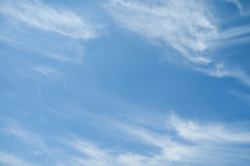 blue sky with clouds