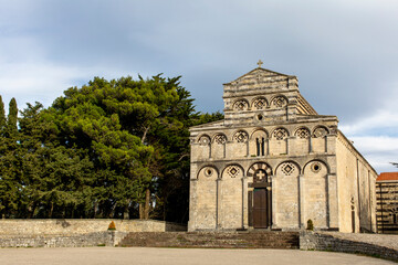 Fototapeta na wymiar San Pietro di Sorres basilica, Sardinia, Italy