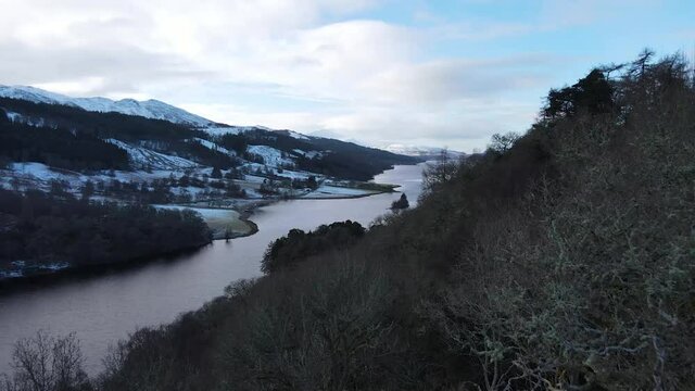 Loch Tummel, Pitlochry, Scotland, Uk