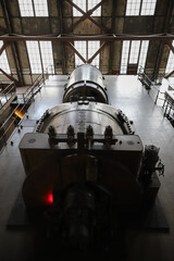 Engine of an old Power Plant