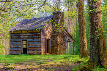 Smoky Mountains Pioneer Cabin