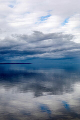 Obraz premium Marceddi laguna, Sardinia, Italy