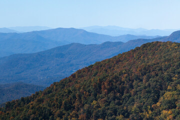 Mountains from the Great Smoky Mountains