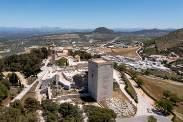 antigua alcazaba árabe del municipio de Estepa en la provincia de Sevilla, España