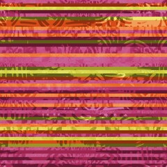 Seamless hip vogue random trendy stripe pattern print. High quality illustration. Detailed patterned strips of color. Luxury fashion or interior design print for surface design. Intricate posh style.