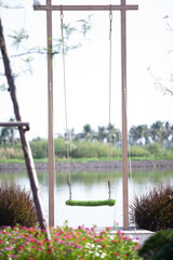 swing in the garden