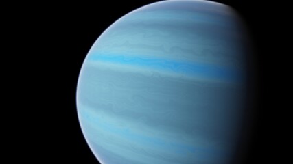 science fiction wallpaper, beauty of deep space, planet in space 3d rendering